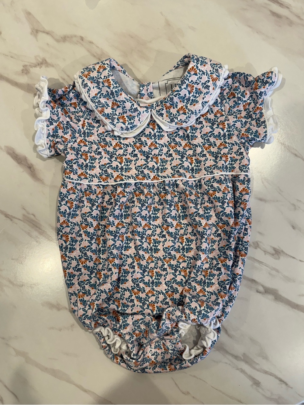 Lila and Hayes Girls Floral Romper 2T